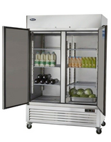 Atosa Ice-A-Cool Stainless Steel Double Door Upright Fridge - ICE8960 Refrigeration Uprights - Double Door Ice-A-Cool   