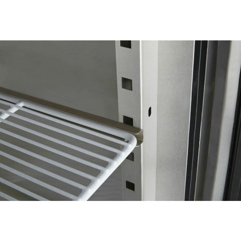 Atosa Ice-A-Cool Stainless Steel Double Door Upright Fridge - ICE8960