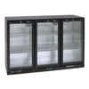 Tefcold Triple Hinged Door Back Bar Bottle Cooler - BA30H Triple Door Bottle Coolers Tefcold   