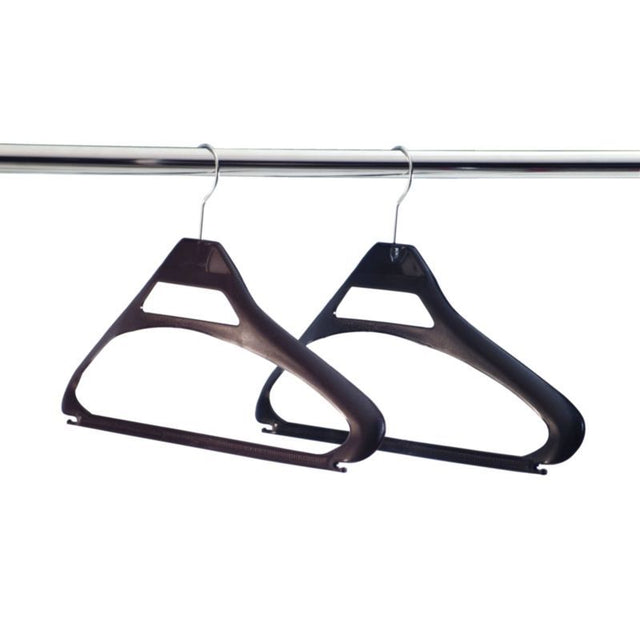 Black Polypropylene Hangers - U599 Cloakroom Systems Bolero   