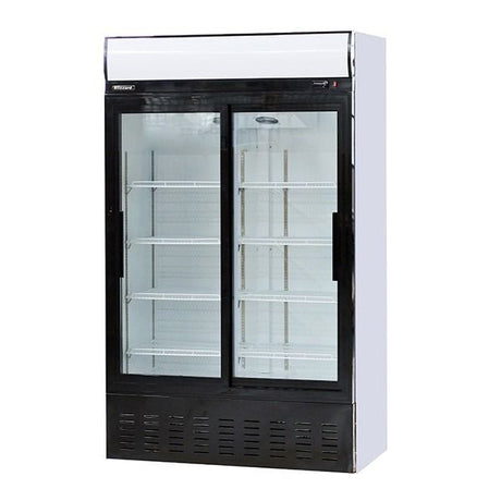 Blizzard Double Glass Sliding Door Merchandiser 630L - GD630SL Upright Double Glass Door Chillers Blizzard   
