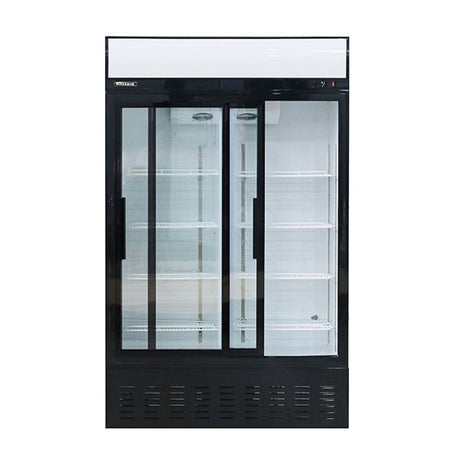 Blizzard Double Glass Sliding Door Merchandiser 630L - GD630SL Upright Double Glass Door Chillers Blizzard   