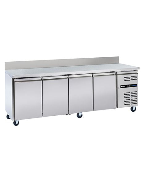 Blizzard Freezer Counter 1/1 GN - LBC4 Refrigerated Counters - Four Door Blizzard   