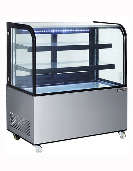 Blizzard Mobile Cold Display Case - DC370 Standard Serve Over Counters Blizzard   