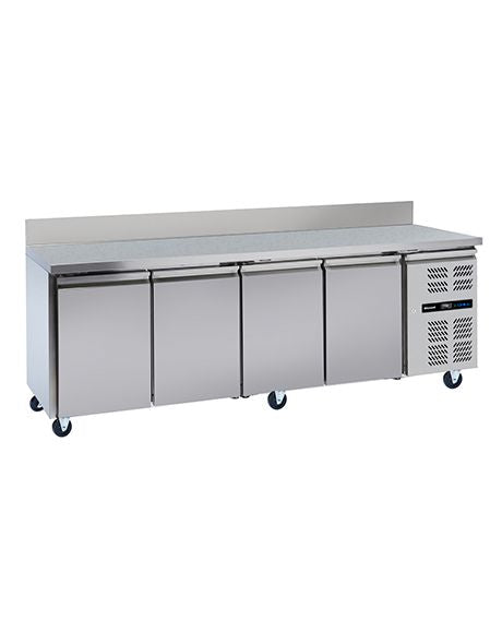 Blizzard Refrigerated 1/1 GN Counter - HBC4 Refrigerated Counters - Four Door Blizzard   
