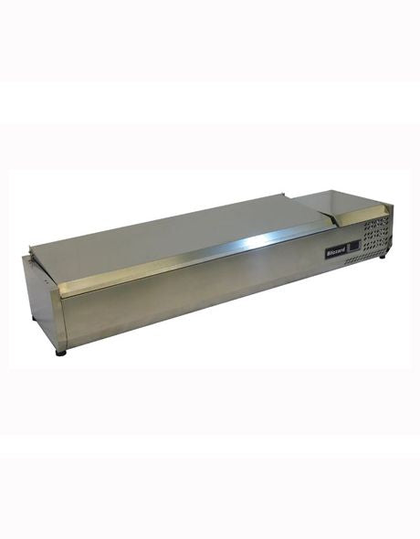 Blizzard Refrigerated Preparation Top for 1/3 Containers - TOP1500EN VRX Topping Units Blizzard   