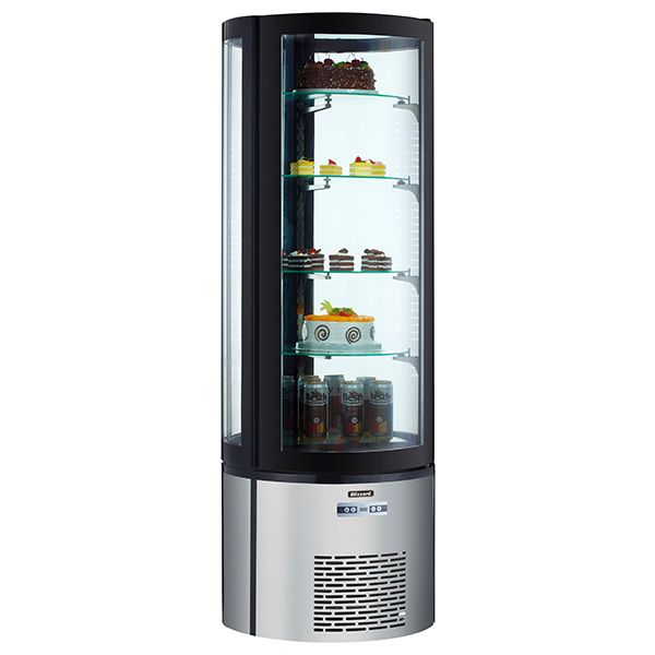 Blizzard Round Case Cake Display 360L - CD400R Refrigerated Floor Standing Display Blizzard   