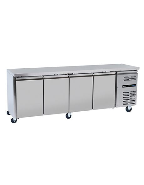 Blizzard Slim-line Freezer Counter - LBC4SL Refrigerated Counters - Four Door Blizzard   