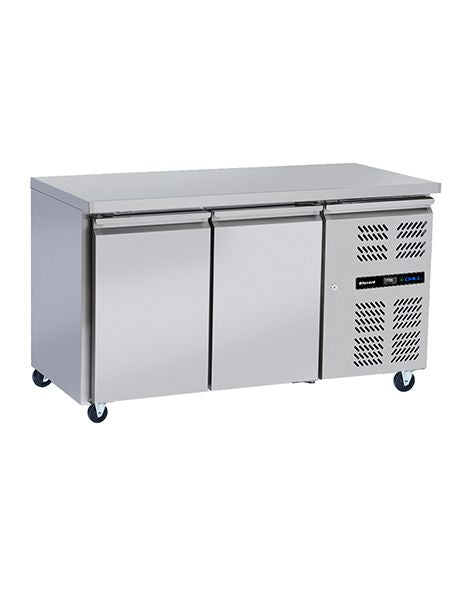 Blizzard Slim-line Refrigerated Counter - HBC2SL Refrigerated Counters - Double Door Blizzard   