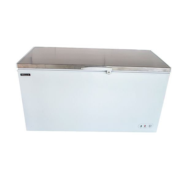Blizzard Stainless Steel Lid Chest Freezer 550L - CF550SS Chest Freezers Blizzard   