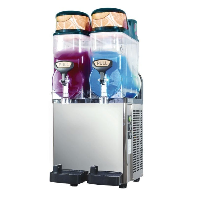 Blue Ice Twin Canister Slush Machine ST12X2 - GK925 Slush Machines Blue Ice   