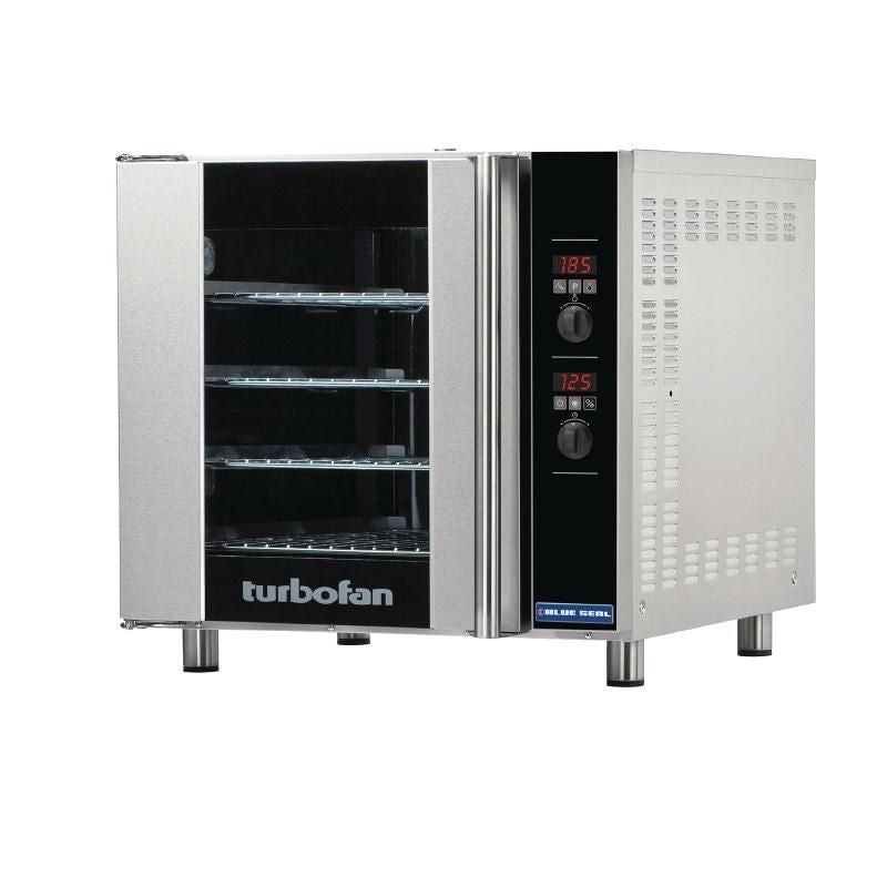 Blue Seal Turbofan Electric Convection Oven E32D4 - DL442 Convection Ovens Blue Seal   