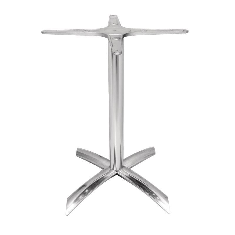 Bolero Aluminium Flip Top Table Base - GF962 Mix and Match Table Tops and Bases Bolero   