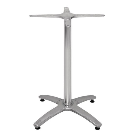 Bolero Aluminium Four Leg Table Base - DN641