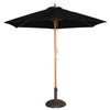 Bolero Round Black Parasol 2.5m Diameter - CB514 Parasols and Sunloungers Bolero   