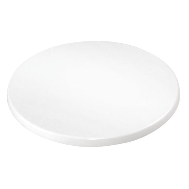 Bolero Round Table Top White 600mm - GG645 Mix and Match Table Tops and Bases Bolero   