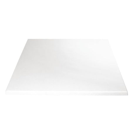 Bolero Square Table Top White 600mm - GG637