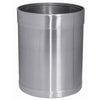 Bolero Stainless Steel Waste Paper Bin - CF130 Bedroom and Bathroom Bins Bolero   