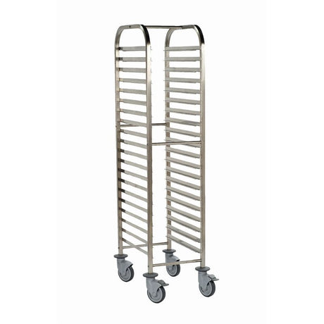 Bourgeat Full Gastronorm Racking Trolley 20 Shelves - P473 GN Trolley Bourgeat   