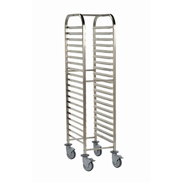 Bourgeat Full Gastronorm Racking Trolley 20 Shelves - P473