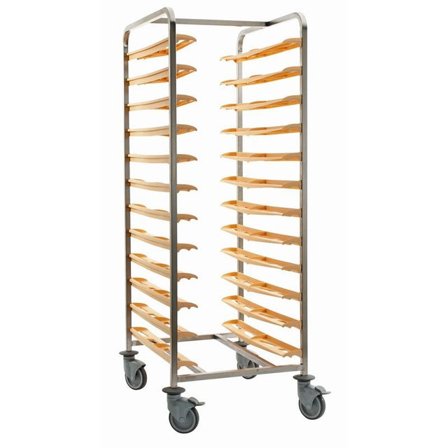 Bourgeat Self Clearing Cafeteria Trolley - CC380 Clearing Trolleys Bourgeat   