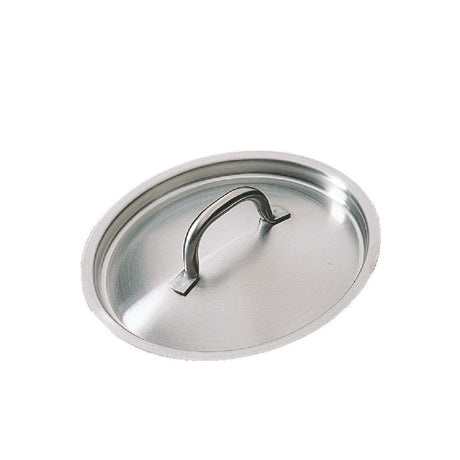 Bourgeat Stainless Steel Saucepan Lid 240mm - K834 Stock Pots Bourgeat   