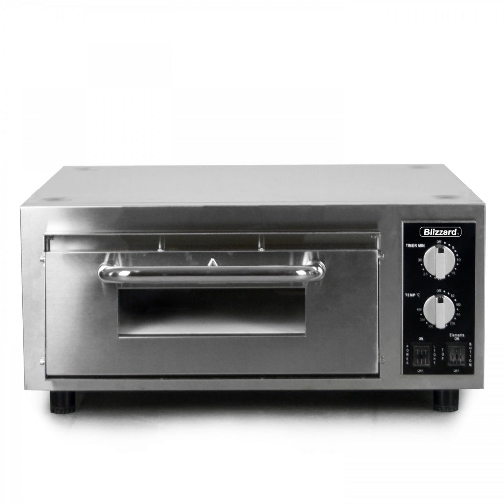 Blizzard Electric Single Deck Pizza Oven 1 x 16 Inch - BPO1 Single Deck Pizza Ovens Blizzard   