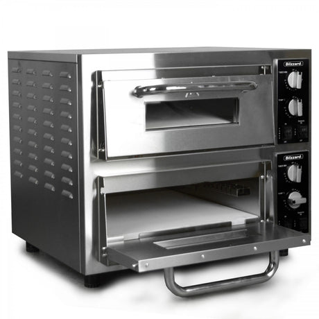 Blizzard Electric Twin Deck Pizza Oven 2 x 16 Inch - BPO2