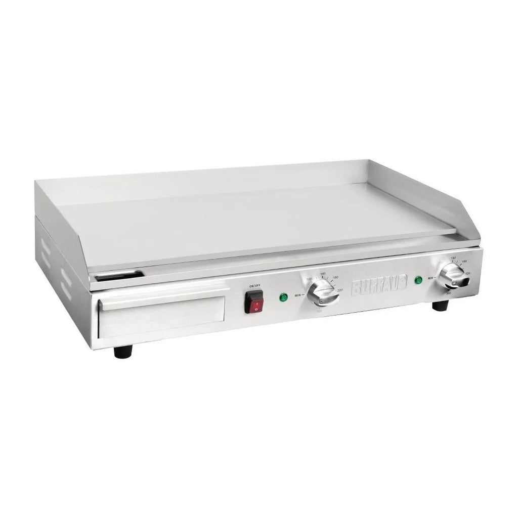 Buffalo Extra Wide Steel Plate Countertop Electric Griddle - CU627 Electric Griddles Buffalo