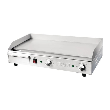 Buffalo Extra Wide Steel Plate Countertop Electric Griddle - CU627 Electric Griddles Buffalo
