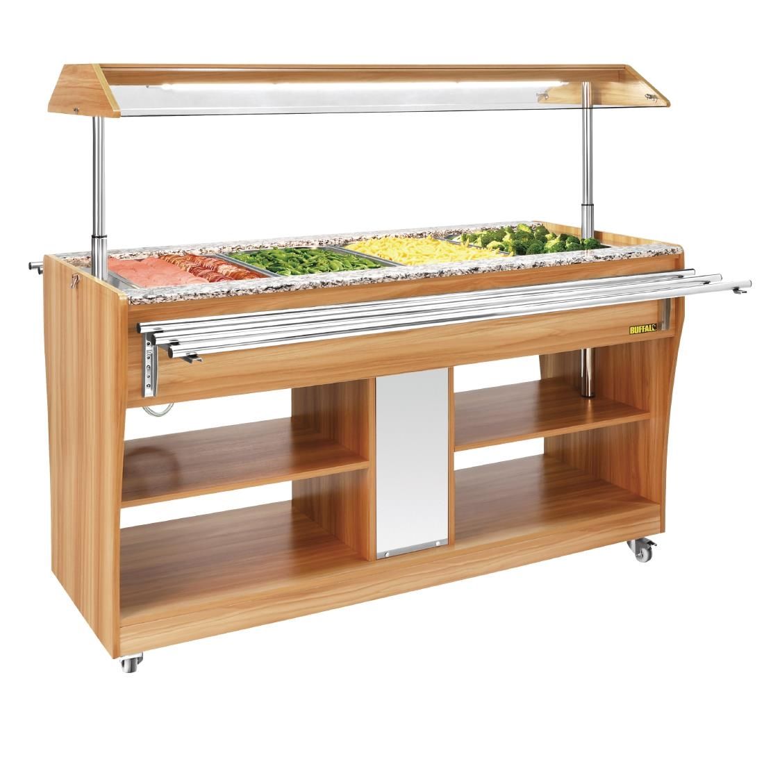 Buffalo Heated Buffet bar - CR904 Buffet Displays - Refrigerated/Heated Buffalo   