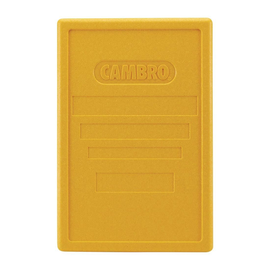Cambro Lid for Insulated Food Pan Carrier Yellow Food Delivery Insulated Bags & Boxes Cambro   