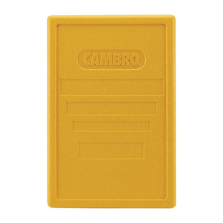 Cambro Lid for Insulated Food Pan Carrier Yellow Food Delivery Insulated Bags & Boxes Cambro   