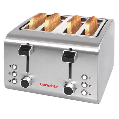 Caterlite 4 Slot Stainless Steel Toaster - CP929