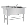 Vogue Double Deep Pot Wash Sink - CF406 Pot Wash Sinks Vogue   