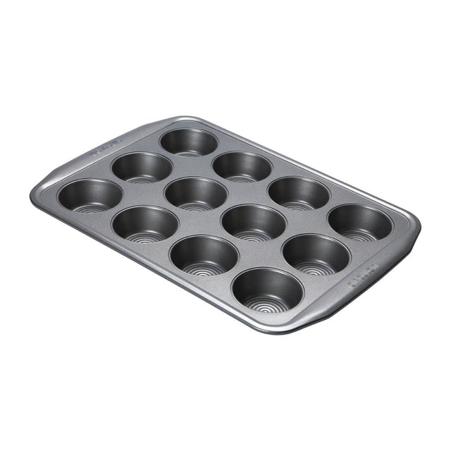 Circulon Carbon Steel Muffin Tin 12 Cup - DE505 Baking Tins & Trays Circulon   