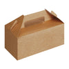 Colpac Recyclable Kraft Gable Boxes Small (Pack of 125) - FA361 Takeaway Food Containers Colpac   