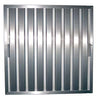 Combisteel Stainless Steel Labyrinth Canopy Hood Grease Baffle Filter 495x495x25 - 7213.0030 Stainless Steel Canopy Baffle Filters Combisteel   