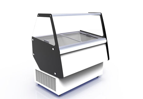 Combisteel Cuba Ice Cream Counter Display Freezer 13 x 5 Litre - 7472.0145 Ice Cream Display Freezers Combisteel   