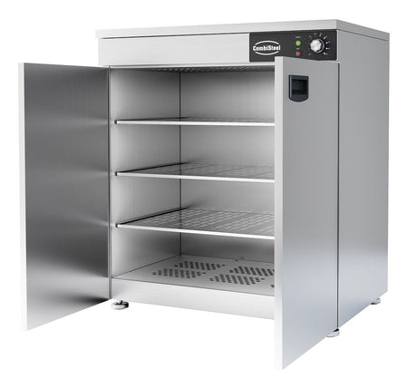 Combisteel Double Door Hot Cupboard / Plate Warmer 120 Plate - 7518.0010 Hot Cupboards Combisteel   