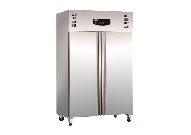 Combisteel Double Door Stainless Steel Upright Fridge 1200Ltr - 7450.0405 Refrigeration Uprights - Double Door Combisteel   