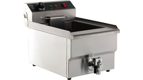 Combisteel Electric Counter Top Fryer Single Tank 8 Litre - 7455.1000 Countertop Electric Fryers Combisteel   