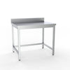 Combisteel Full 430 Stainless Steel 700 Line Worktable With Upstand 1400mm Wide - 7333.0054