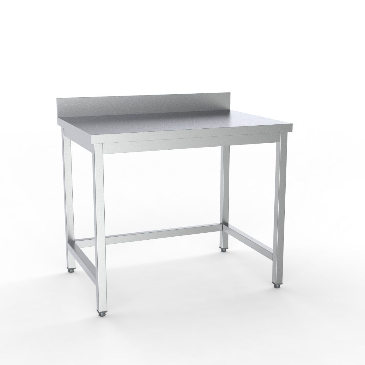 Combisteel Full 430 Stainless Steel 700 Line Worktable With Upstand 800mm Wide - 7333.0048