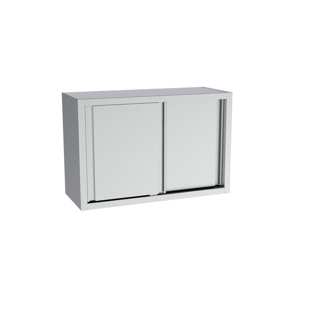 Combisteel Full 430 Stainless Steel Wall Cupboard Sliding Doors 1000mm Wide - 7333.0330
