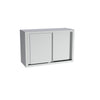 Combisteel Full 430 Stainless Steel Wall Cupboard Sliding Doors 1800mm Wide - 7333.0338