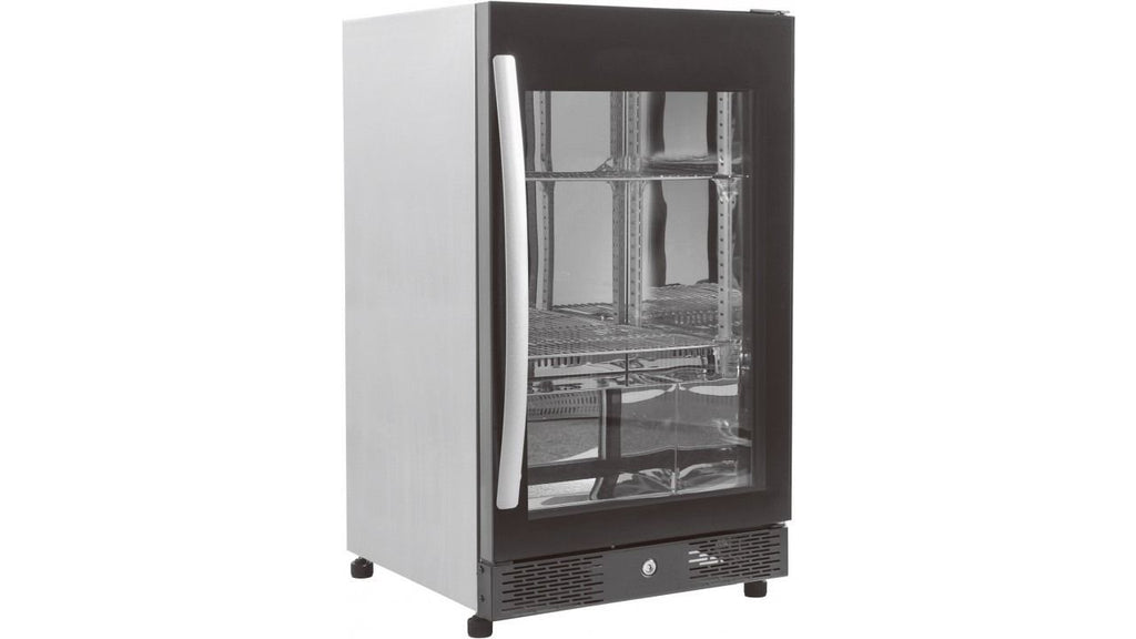 Combisteel Single Door Back Bar Bottle Cooler Low Height 98 Litre - 7455.1301 Single Door Bottle Coolers Combisteel   