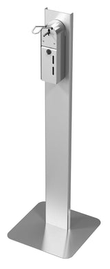 Combisteel Stainless Steel Hand Sanitiser Station with Elbow Control & Dispenser - 7812.1000 Hand Sanitiser Stations Combisteel   