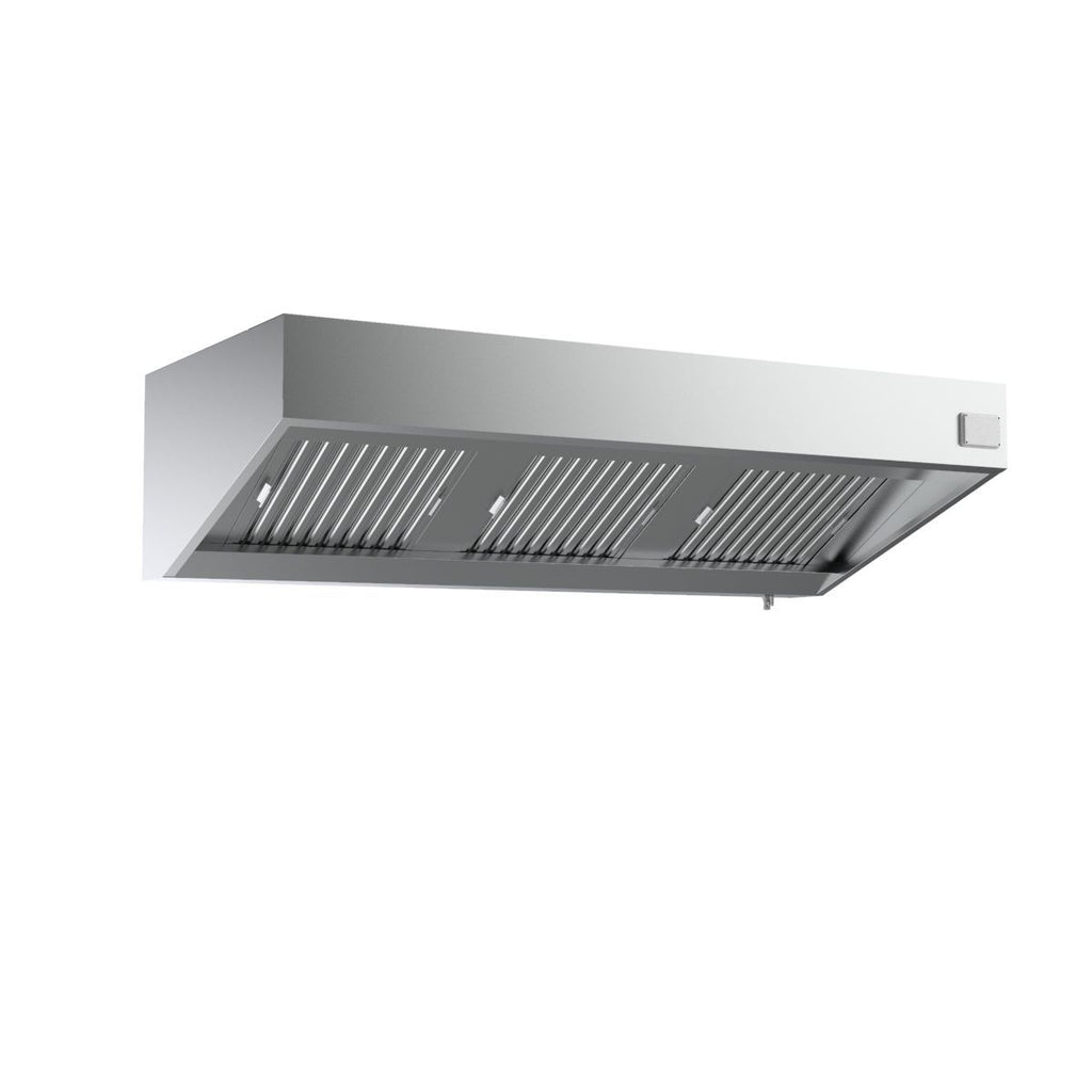 Combisteel Stainless Steel Wall-Mounted Extraction Hood Complete Unit 2000mm Wide - 7333.0745