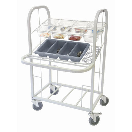 Craven Condiment Cutlery & Tray Dispense Trolley - CD510